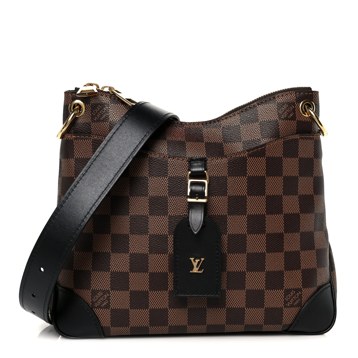 Louis Vuitton Damier Ebene Odeon PM Black 1 of 9