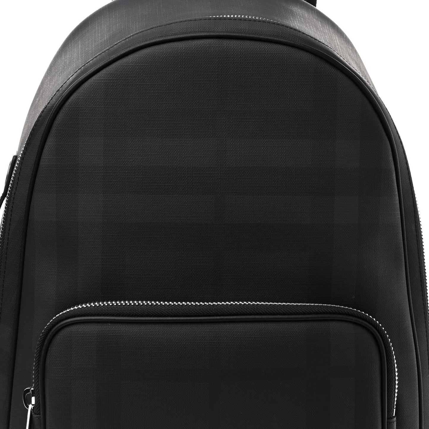 London Check Logo Rocco Backpack Charcoal