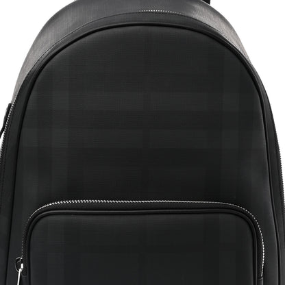 Burberry London Check Logo Rocco Backpack Charcoal 6 of 11