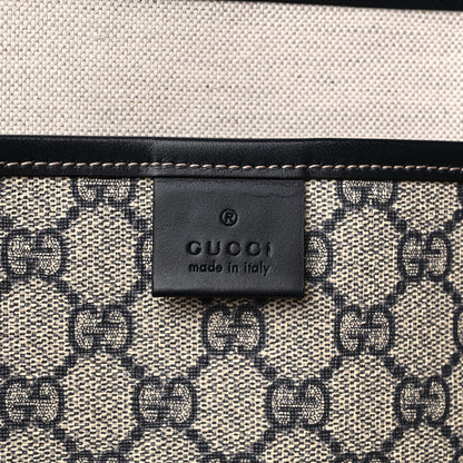 Gucci GG Plus Monogram Medium Signature Web Loop Tote Navy 6 of 11