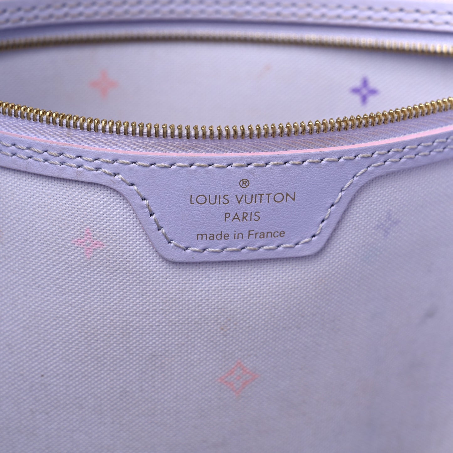 Monogram Giant Spring In The City Neverfull MM Sunrise Pastel
