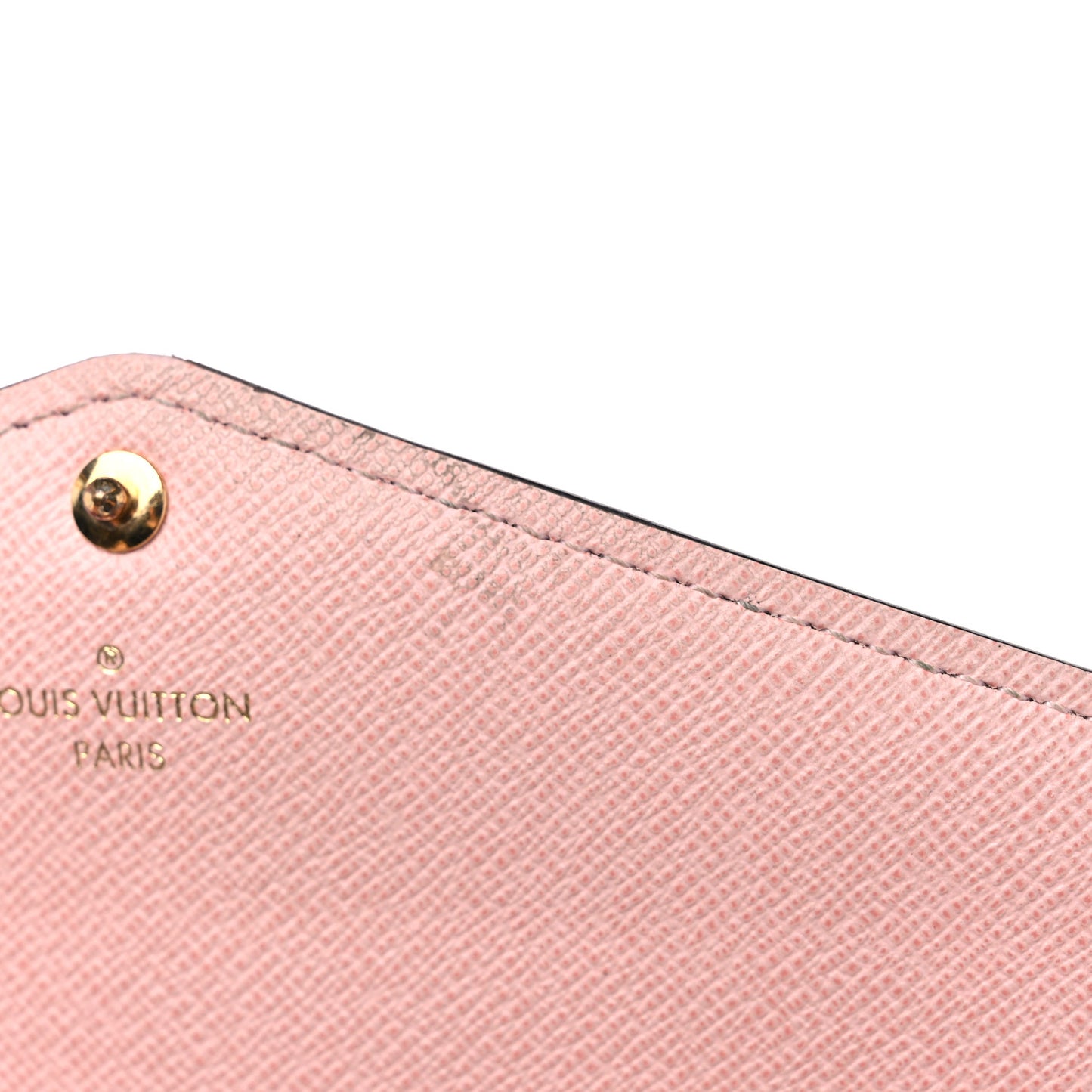 Damier Ebene Sarah Wallet NM Rose Ballerine