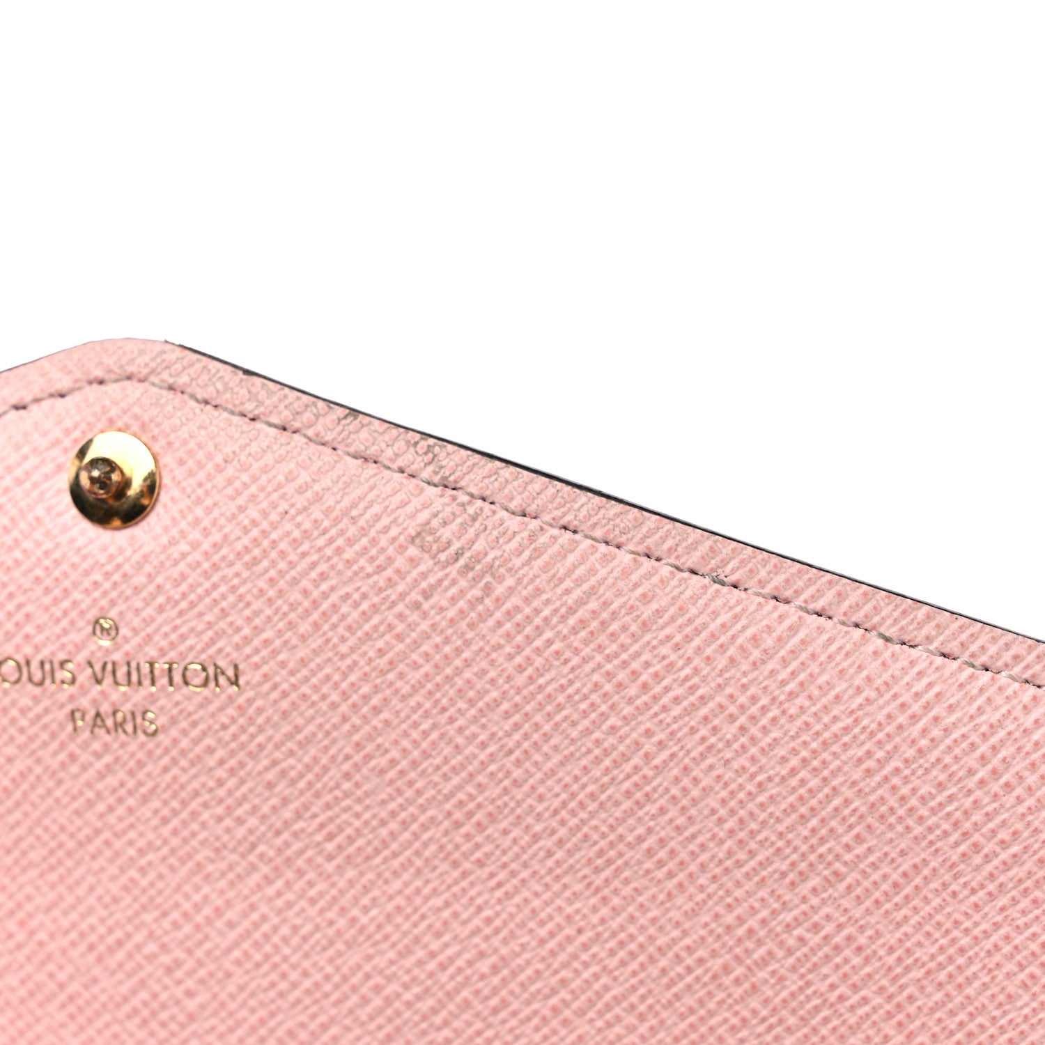 Louis Vuitton Damier Ebene Sarah Wallet NM Rose Ballerine 11 of 18