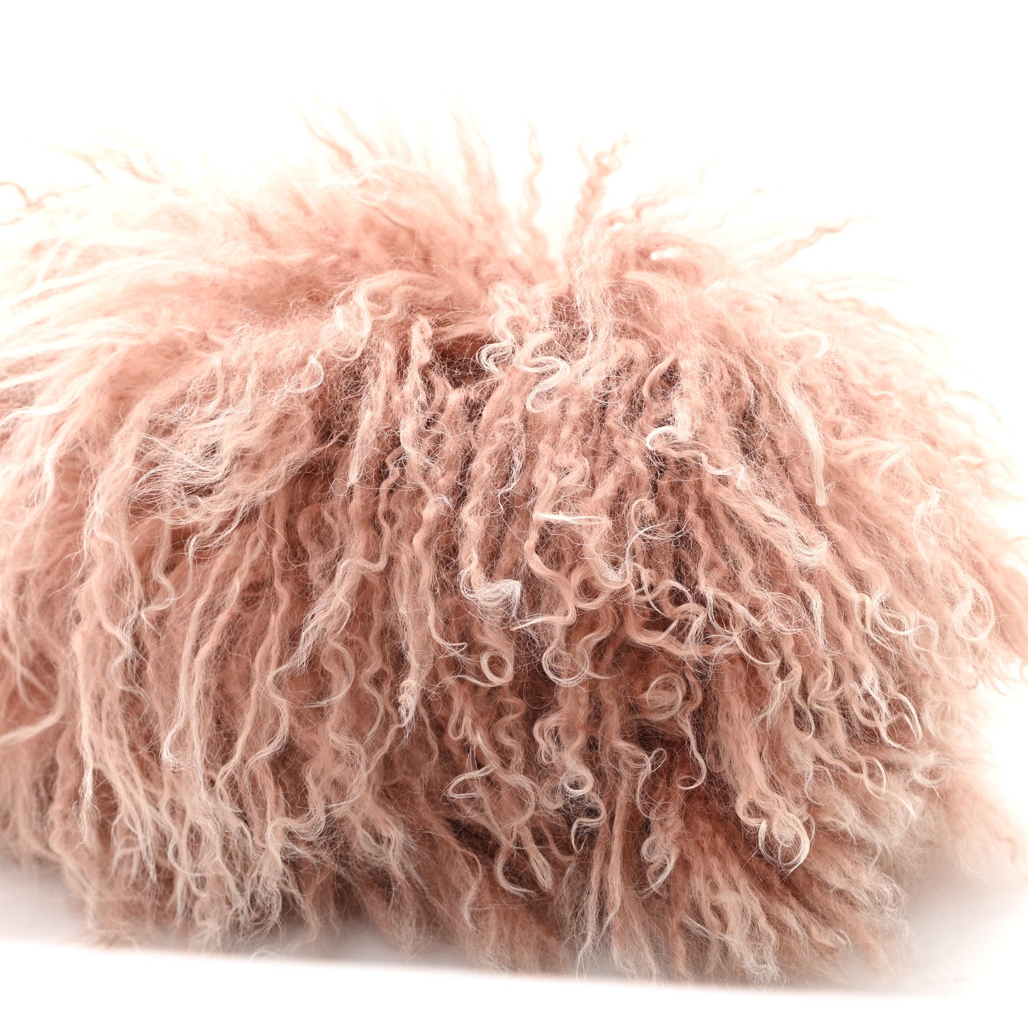 Fendi Monogolian Lamb Cuoio Romano Selleria Frame Bag Cipria 10 of 11