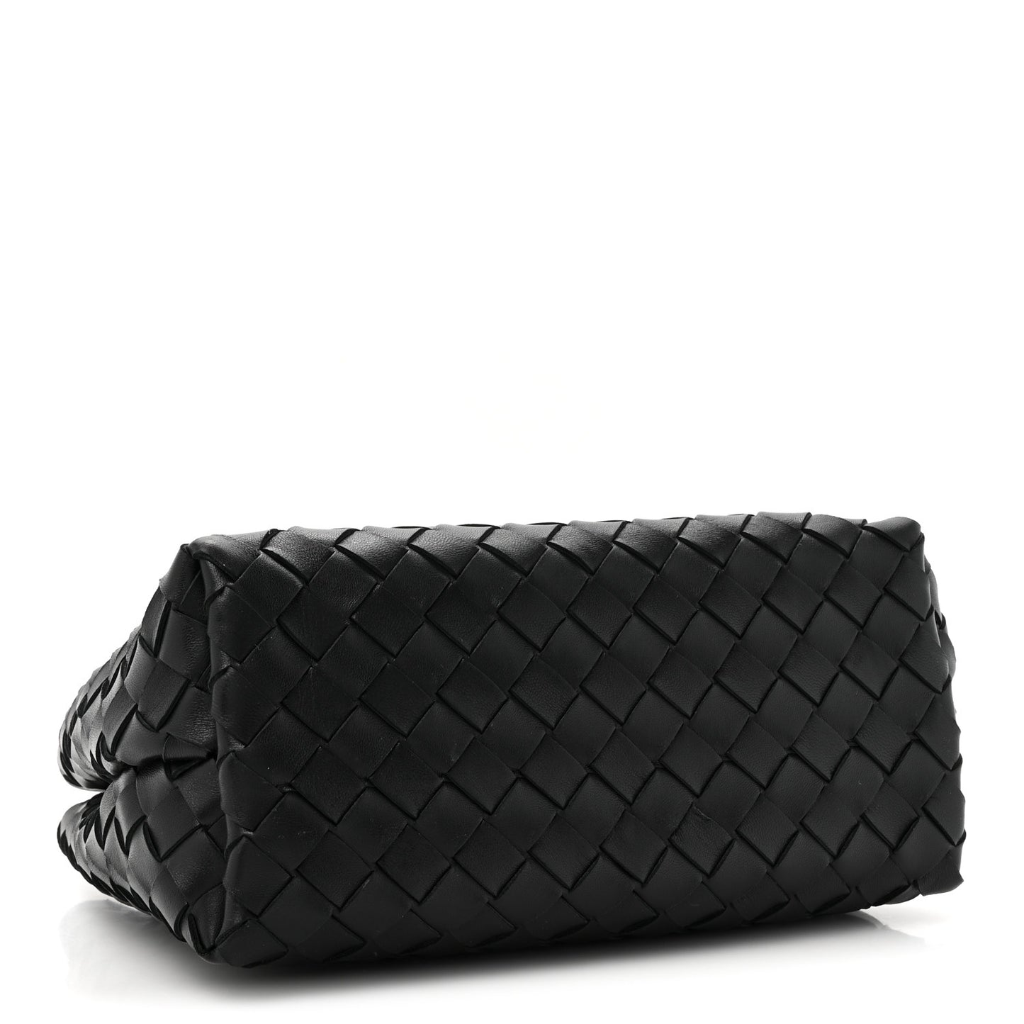 Nappa Intrecciato Small Andiamo Shoulder Bag Black