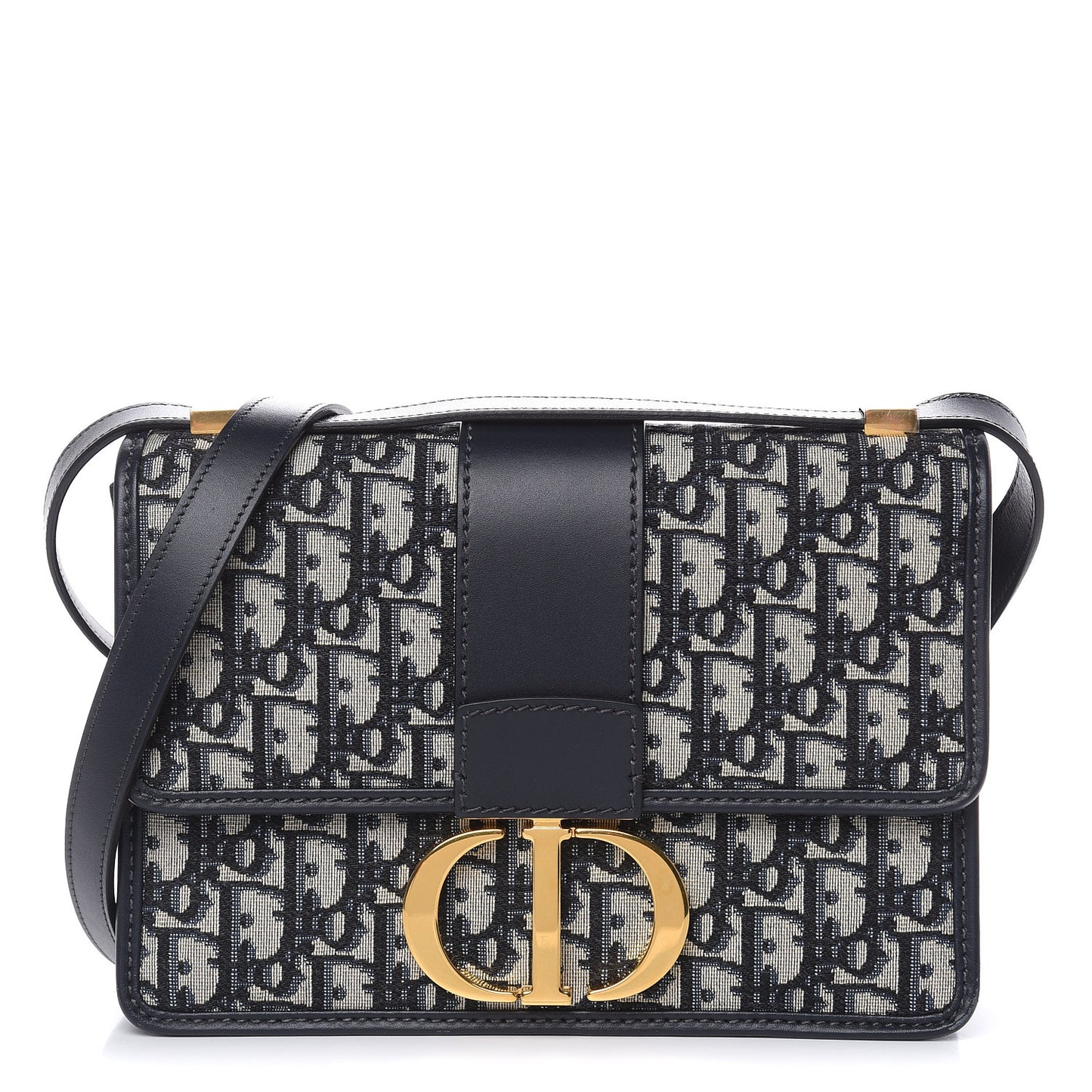 Oblique 30 Montaigne Flap Bag Blue