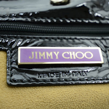 Jimmy Choo Patent Leather Lola Tote Black 9 of 10