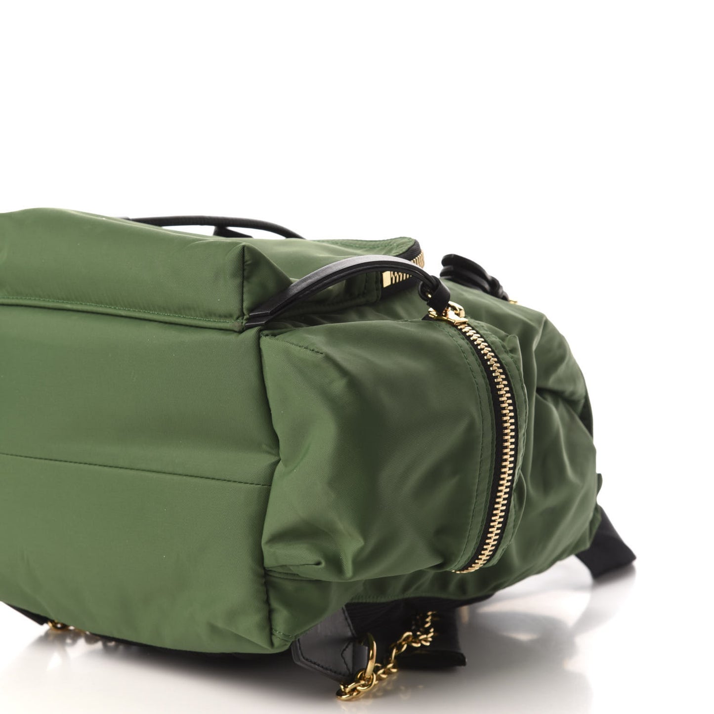Nylon Medium Rucksack Backpack Green