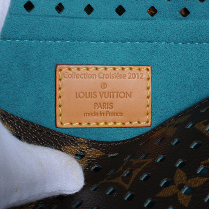 Louis Vuitton Monogram SC Flore Saumur Teal 6 of 8