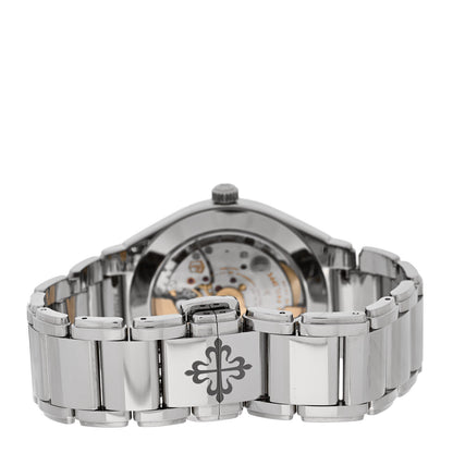 Patek Philippe Stainless Steel Diamond 36mm Twenty-4 Automatic Watch Blue 7300/1200A-001 3 of 5