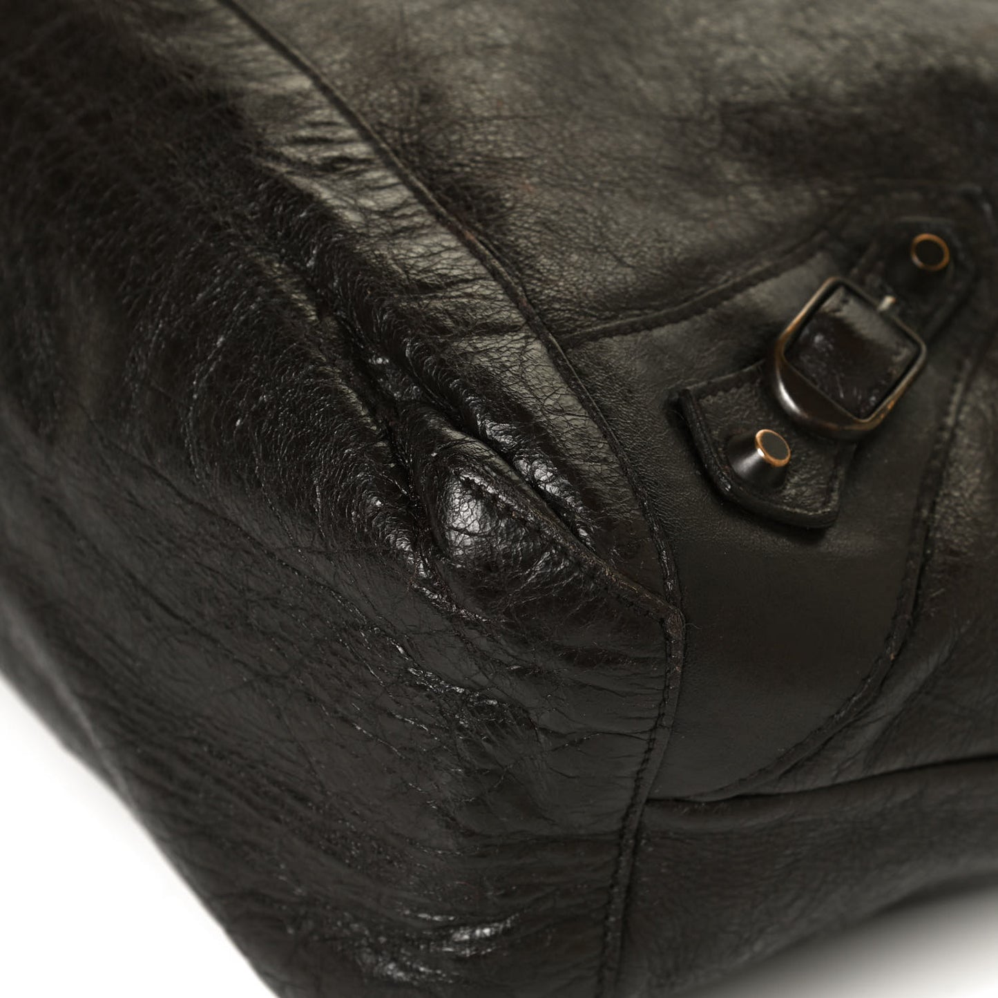 Agneau Classic Hardware Day Hobo Charbon
