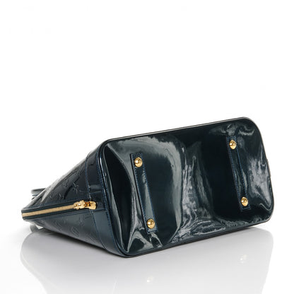 Louis Vuitton Vernis Alma GM Blue Nuit 4 of 6
