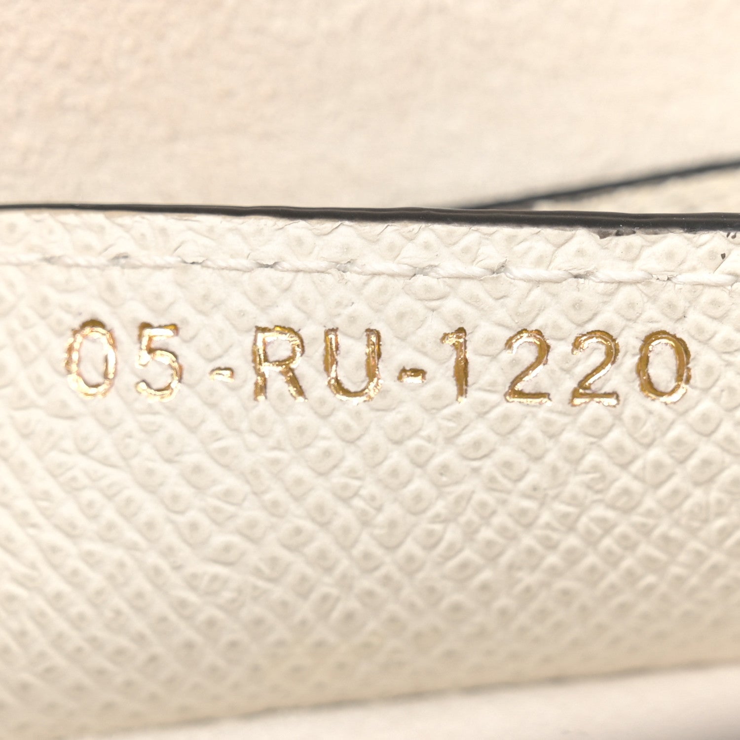 Christian Dior Grained Calfskin Saddle Bag White 7 of 14