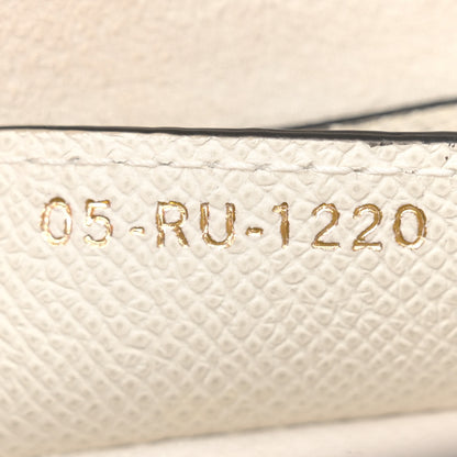 Christian Dior Grained Calfskin Saddle Bag White 7 of 14
