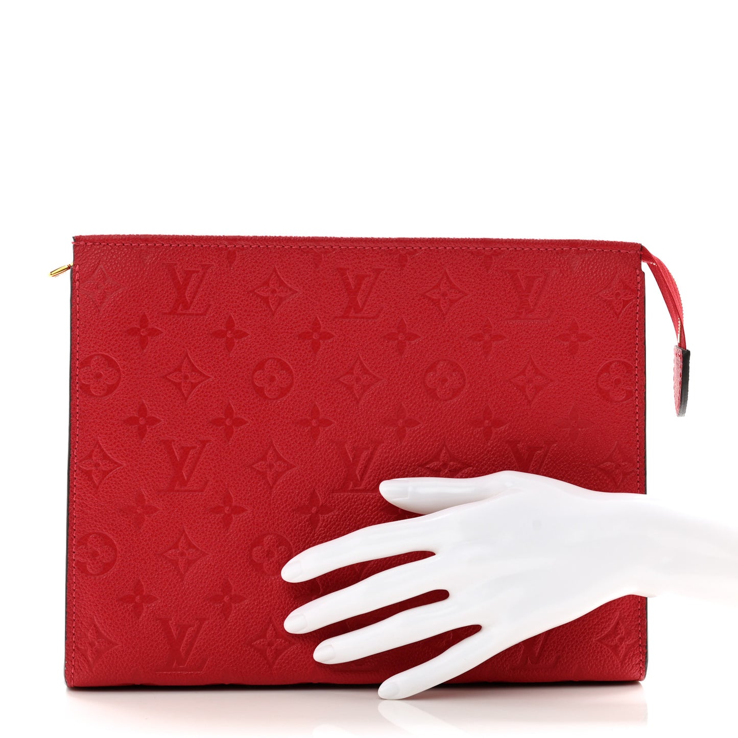 Empreinte Monogram Toiletry Pouch 26 Scarlet
