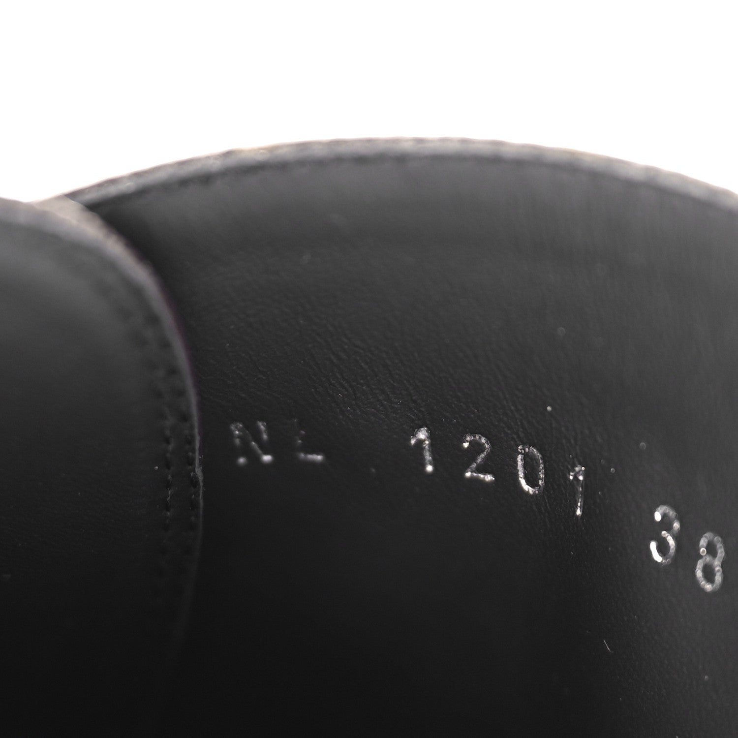 Louis Vuitton Calfskin Monogram Wonderland Flat Ranger Boots 38 Black 8 of 8