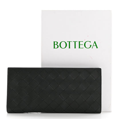 Bottega Veneta Nappa Intrecciato Zip Wallet Black 9 of 9