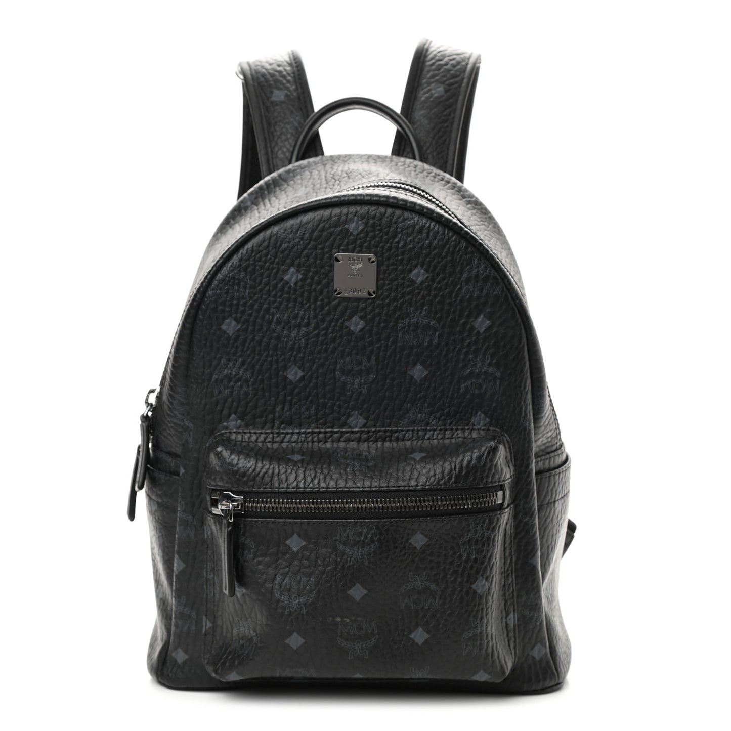 Visetos Small Side Stud Stark Backpack Black
