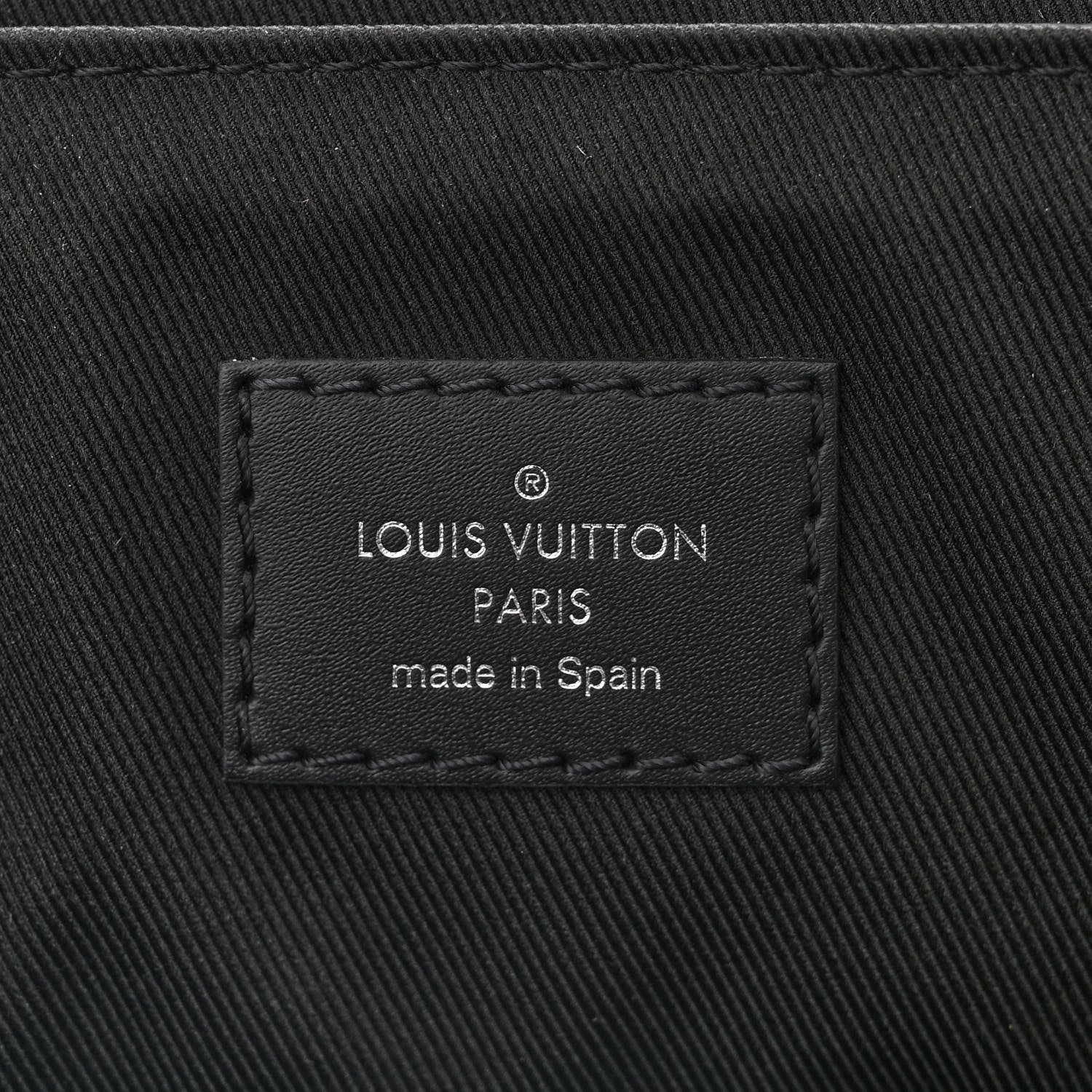Louis Vuitton Monogram Eclipse District PM Black 6 of 12