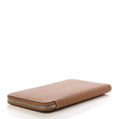 Hermes Epsom Silk'In Wallet Gold Jaune De Naples 4 of 7