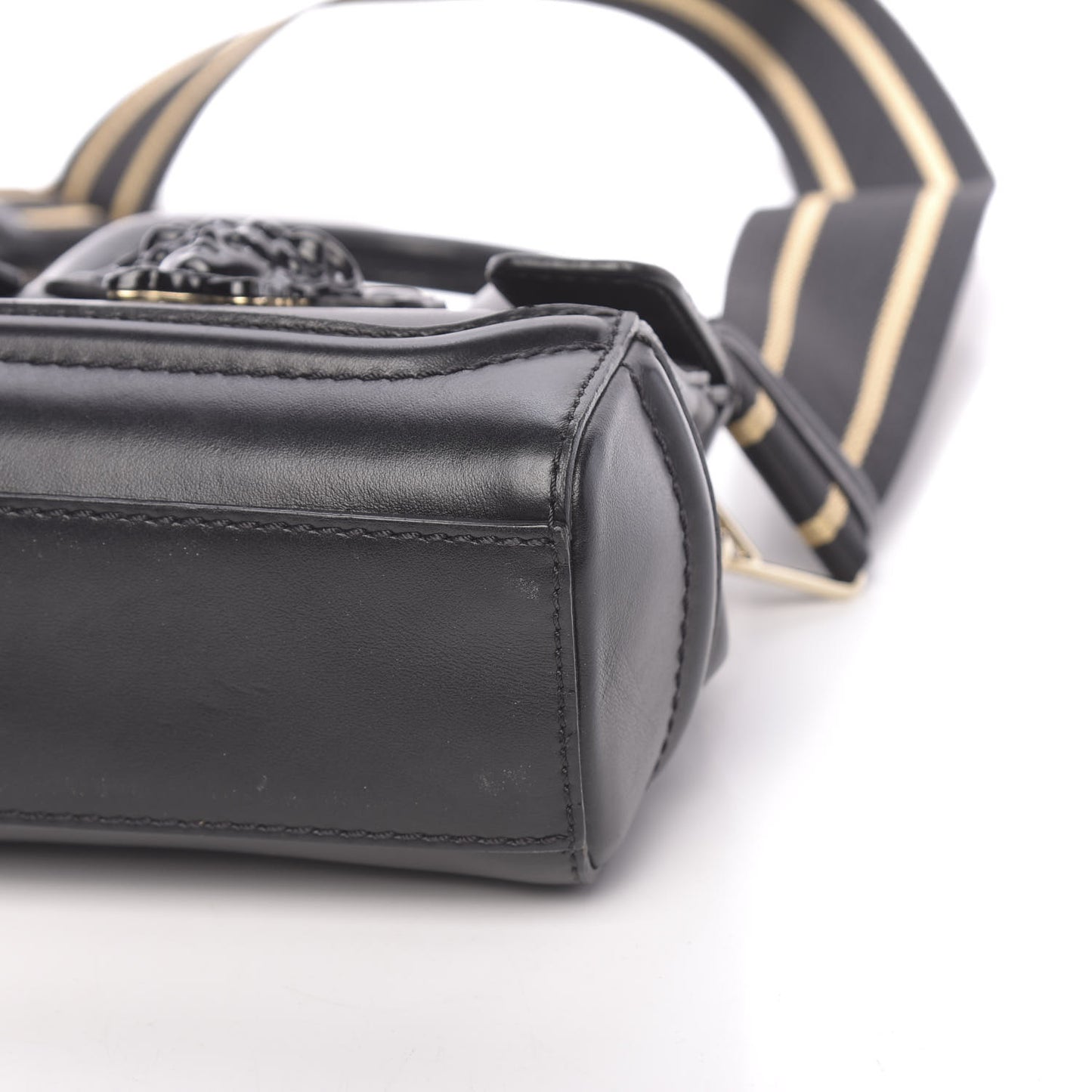 Calfskin Small Palazzo Empire Bag Black