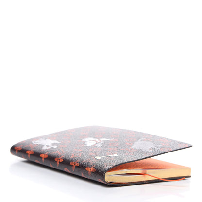 Louis Vuitton Catogram Clemence Notebook MM Marron 4 of 6