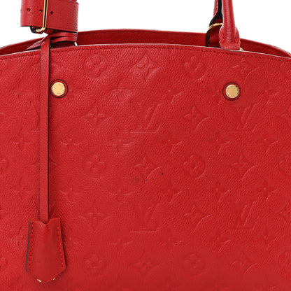 Louis Vuitton Empreinte Montaigne MM Cherry 8 of 15