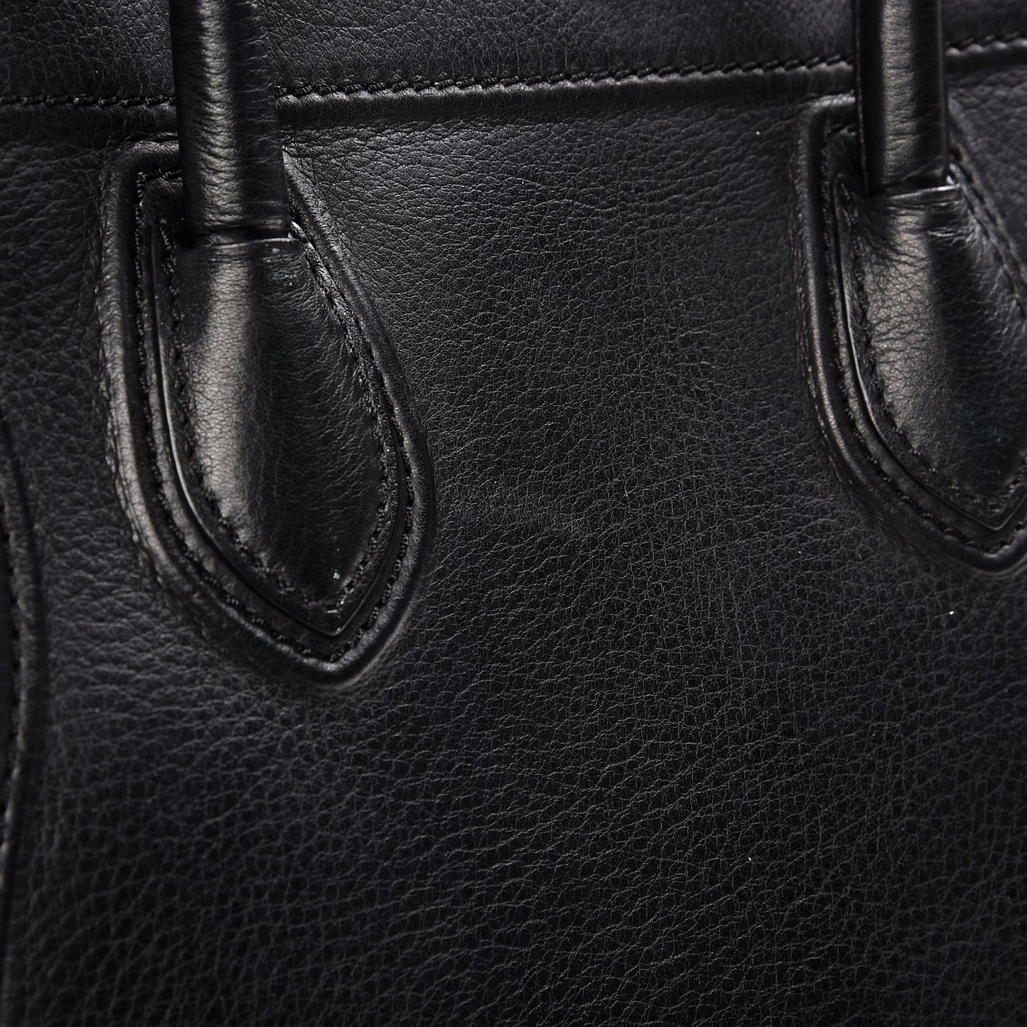 Supple Calfskin Medium Phantom Luggage Black