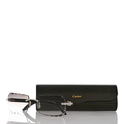 Cartier Metal Horn Square Sunglasses CT00460 Grey 7 of 7