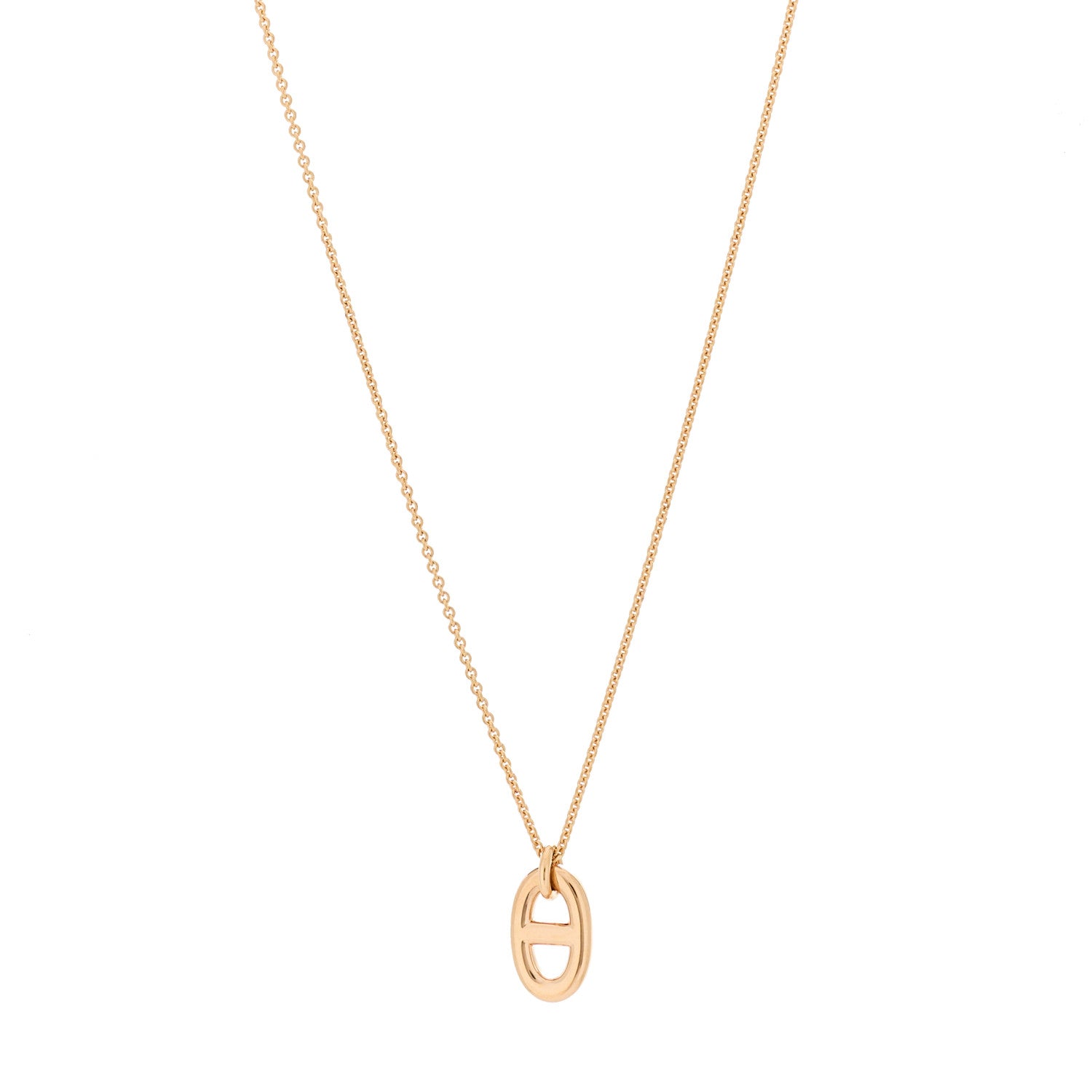 Hermes 18K Rose Gold PM Farandole Pendant Necklace 1 of 6