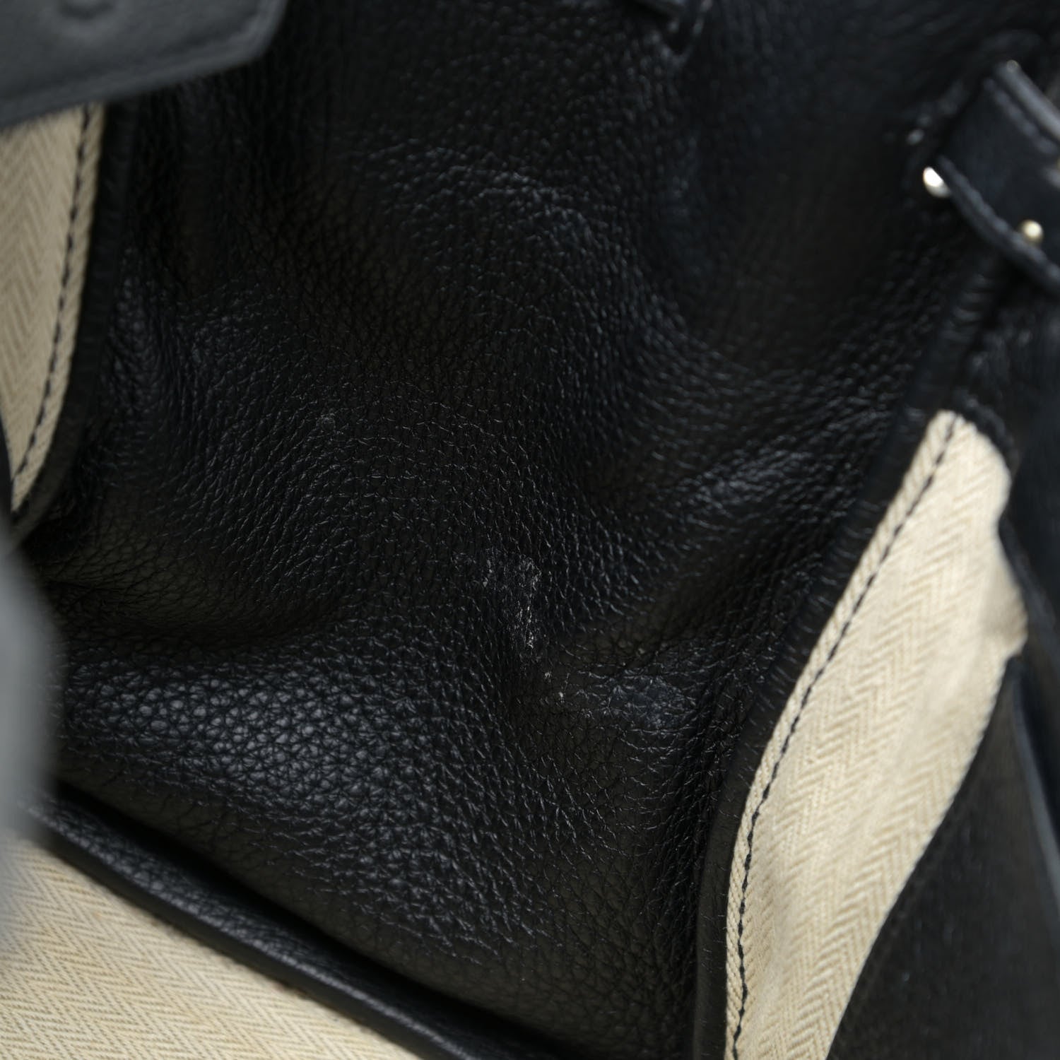 Hermes Taurillon Clemence Crinoline Birkin 30 Black 19 of 21