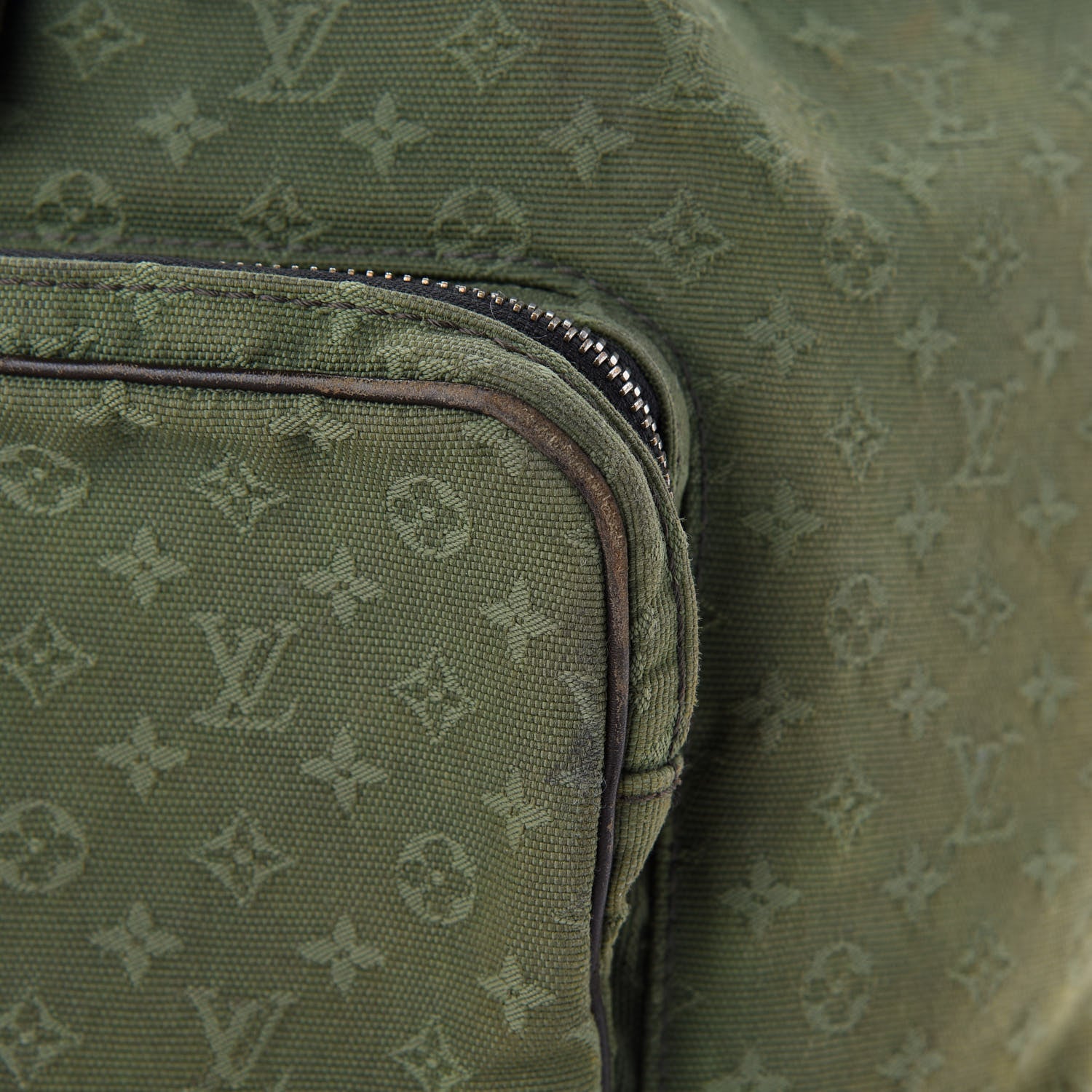 Louis Vuitton Mini Monogram Montsouris GM Backpack Kaki 12 of 16