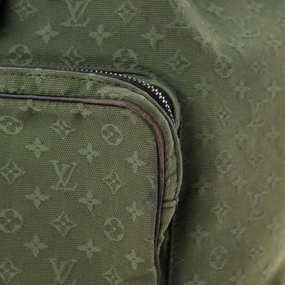 Louis Vuitton Mini Monogram Montsouris GM Backpack Kaki 12 of 16