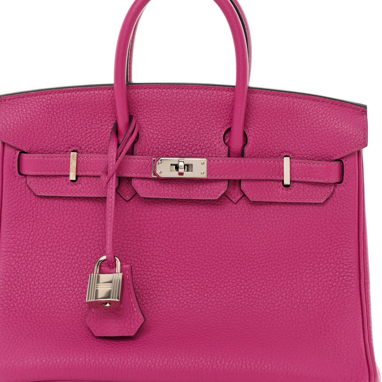 Hermes Togo Birkin 25 Rose Pourpre 6 of 10