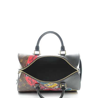 Louis Vuitton Monogram Kabuki Speedy 30 6 of 7