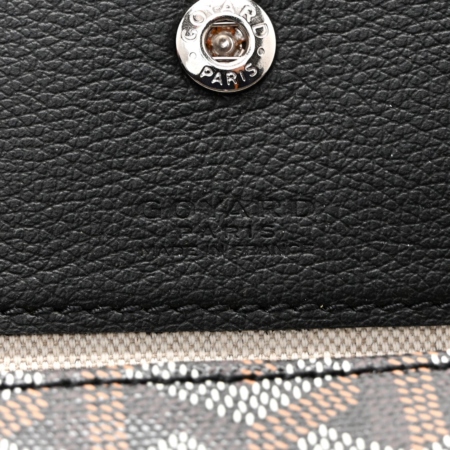 Goyardine Boheme Hobo Black