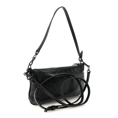 Balenciaga Agneau Arena Classic Hardware Le City Pouch On Strap Black 3 of 10