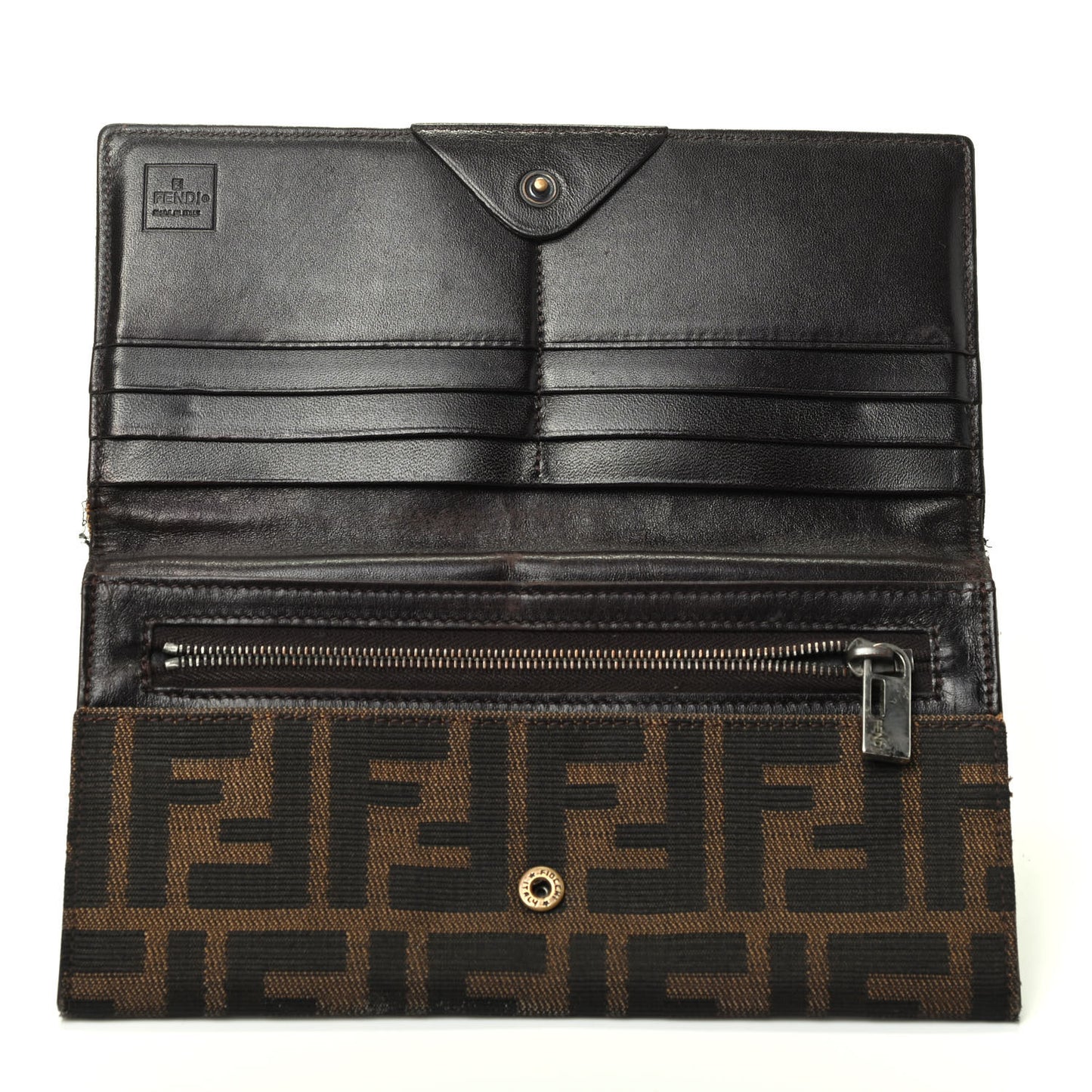 Zucca Continental Wallet Tobacco