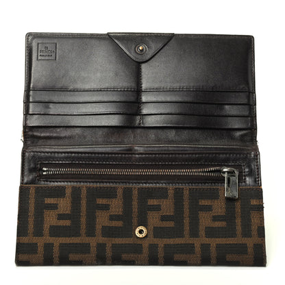 Fendi Zucca Continental Wallet Tobacco 3 of 3