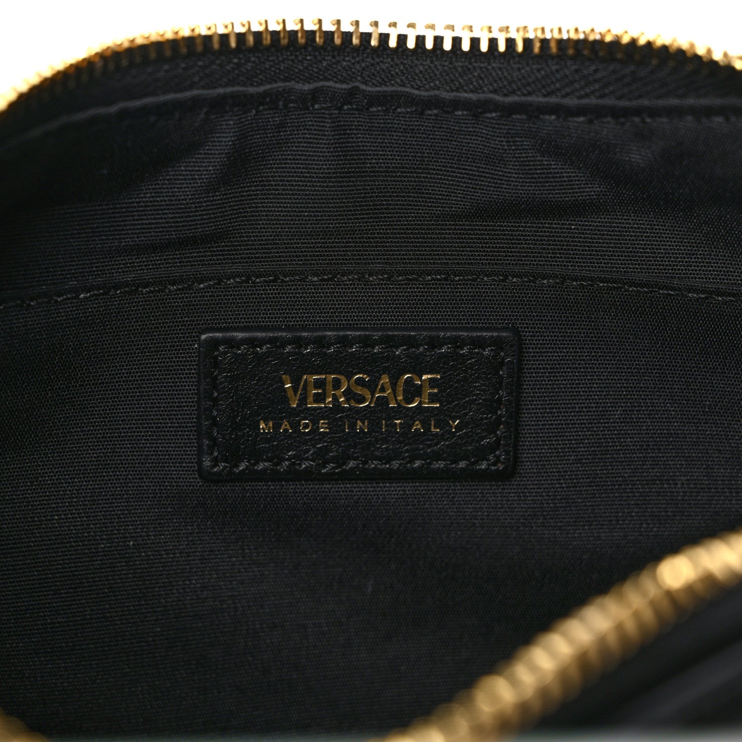 Versace Nappa Quilted Medusa Shoulder Bag Black 6 of 8