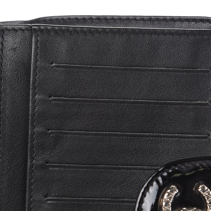 Chanel Patent Quilted Brilliant Zipped Pocket Wallet Black 10 of 11