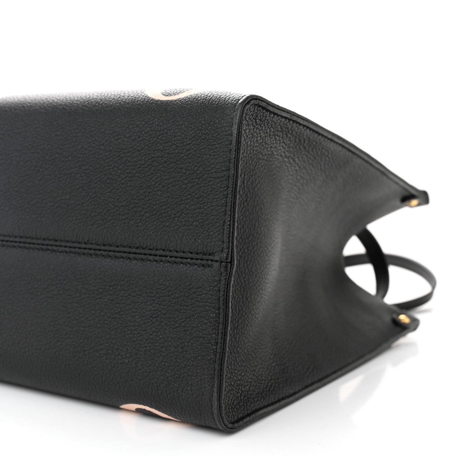 Louis Vuitton LOUIS VUITTON Empreinte Monogram Giant Onthego MM Black Beige 9 of 9