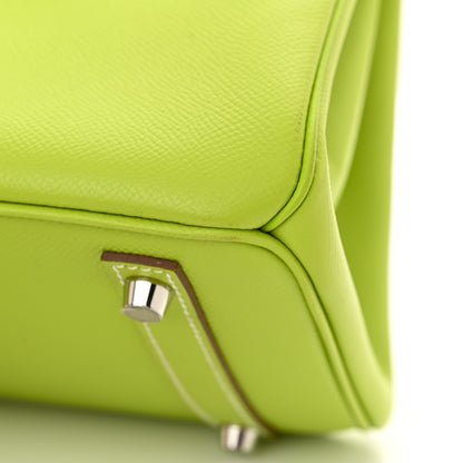 Hermes Epsom Candy Birkin 30 Kiwi Lichen 11 of 13