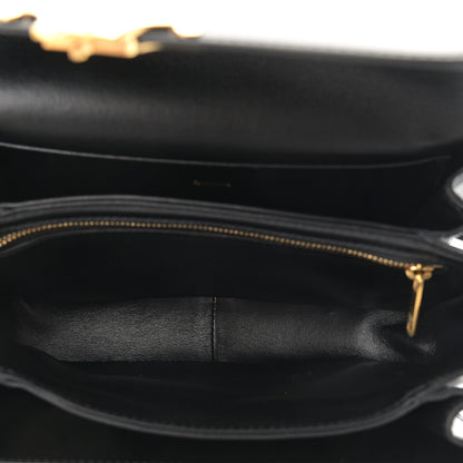 Celine Shiny Calfskin Medium Triomphe Black 5 of 14