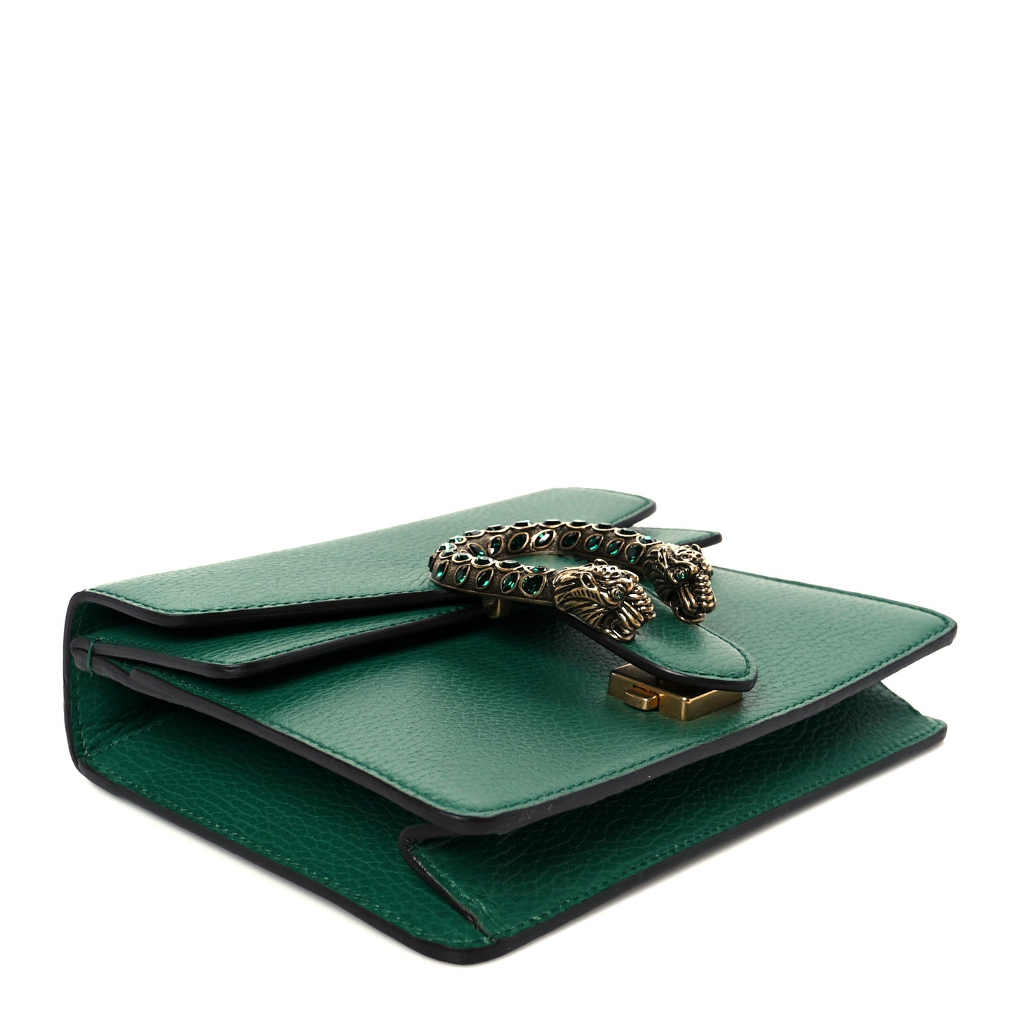 Calfskin Mini Dionysus Shoulder Bag Emerald