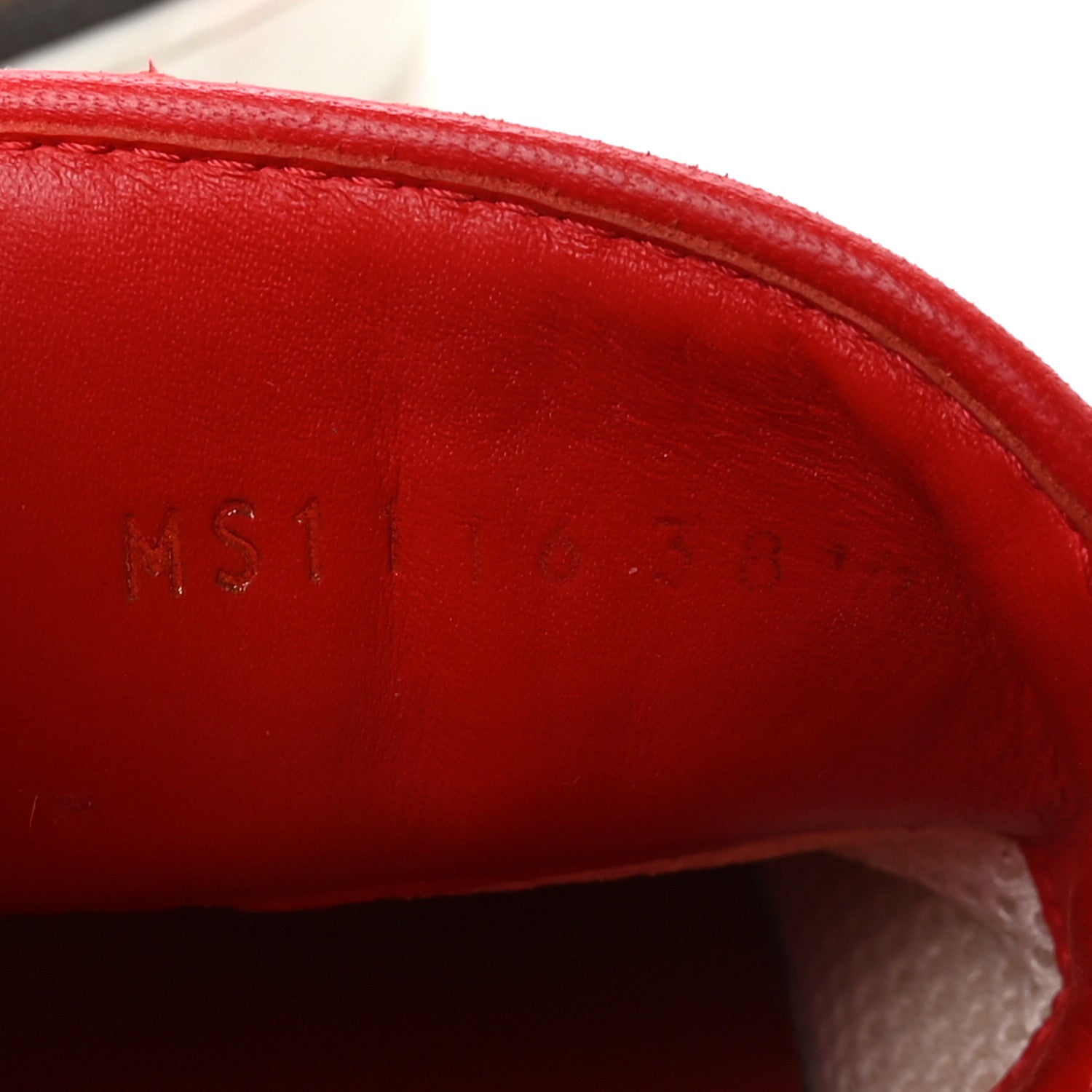 Louis Vuitton Monogram Frontrow Slip On Sneakers 38.5 Rouge 8 of 8