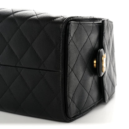 Chanel Caviar Quilted Small Chanel 25 Handbag Black 10 of 10
