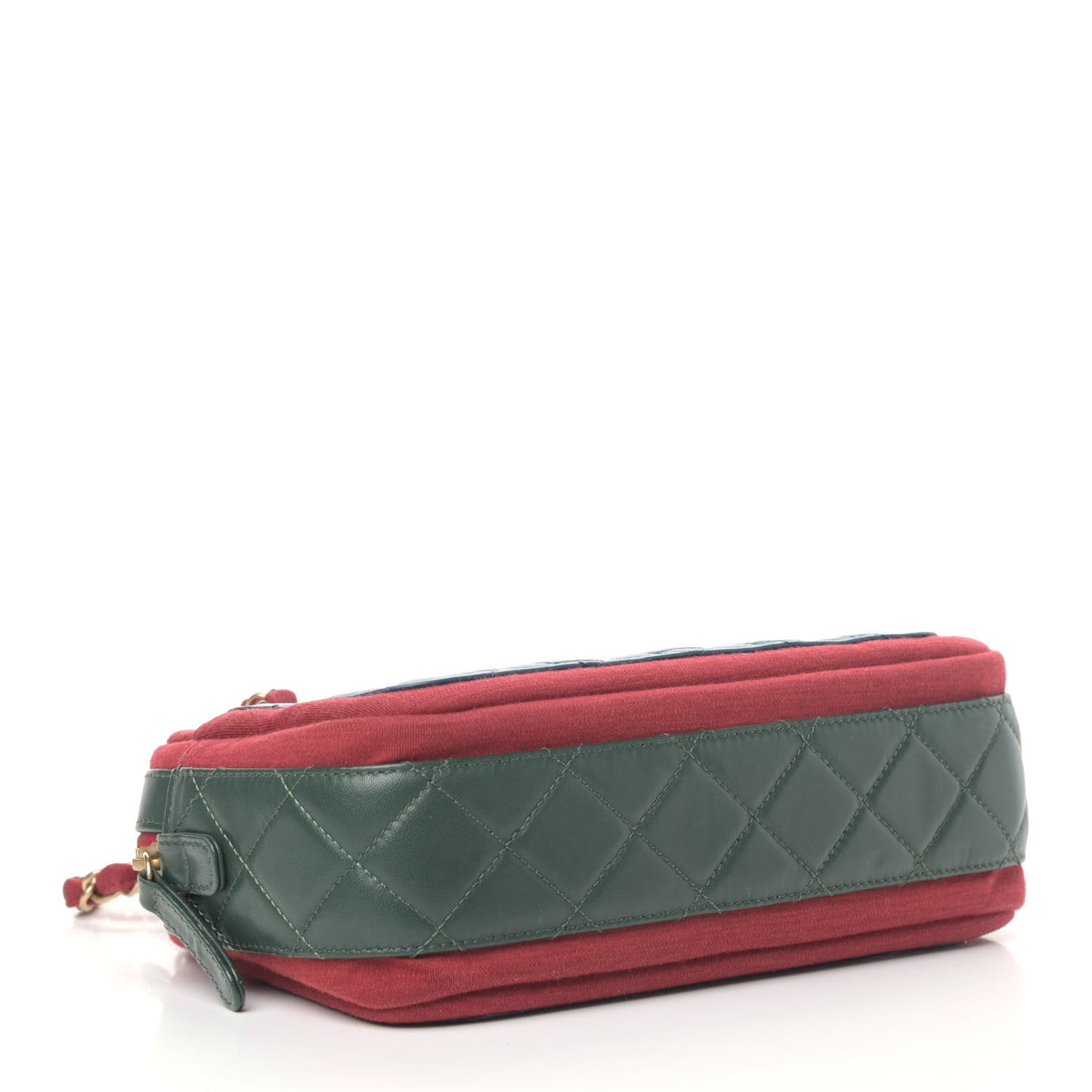 Lambskin Jersey Quilted Camera Case Multicolor