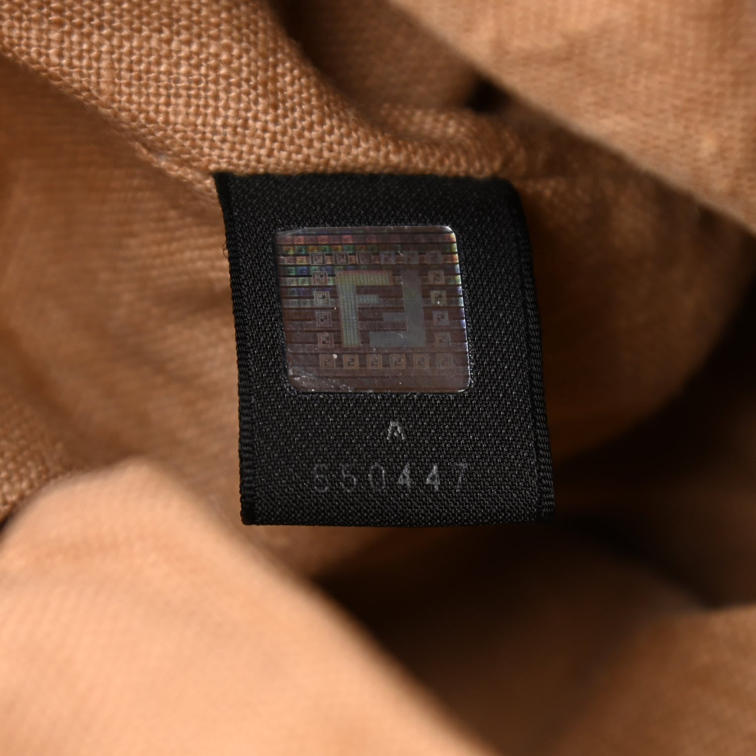Fendi Zucca Nappa Nuvolata Vitello Tortuga Spy Tobacco Moro 7 of 9