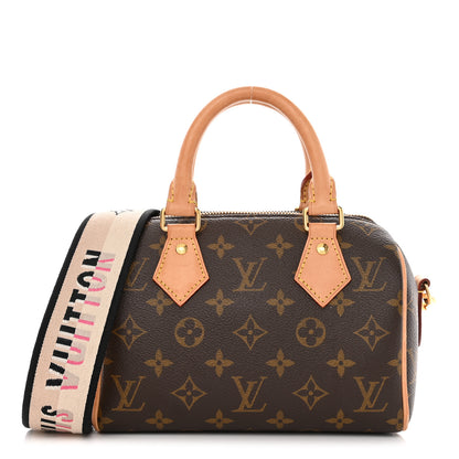 Louis Vuitton Monogram Speedy Bandouliere 20 Black 1 of 10